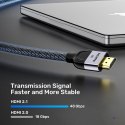 UNITEK KABEL HDMI 2.1 8K LUX OPLOT 2M