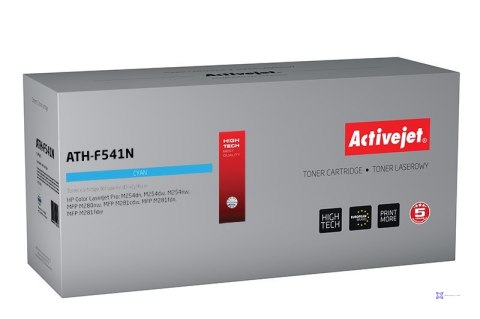 Activejet ATH-F541N Toner (zamiennik HP 203A HP203A CF541A CRG 054 C CRG054; Supreme; 1300 stron; niebieski)