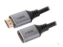 Kabel przedłużka HDMI do HDMI 4k złota wtyczka 2m