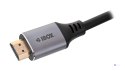 Kabel przedłużka HDMI do HDMI 4k złota wtyczka 2m