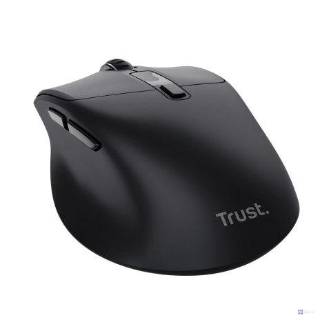 Mysz TRUST ZEVO FAST RECH MULTI-WRLS czarna