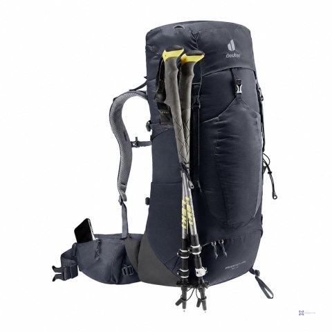 Plecak Deuter Aircontact Lite 40 + 10 black/graphite