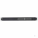 Switch Teltonika SWM282 24p Zarządzany L2+ Gigabit Ethernet (10/100/1000) Obsługa PoE Czarny (OUTLET)