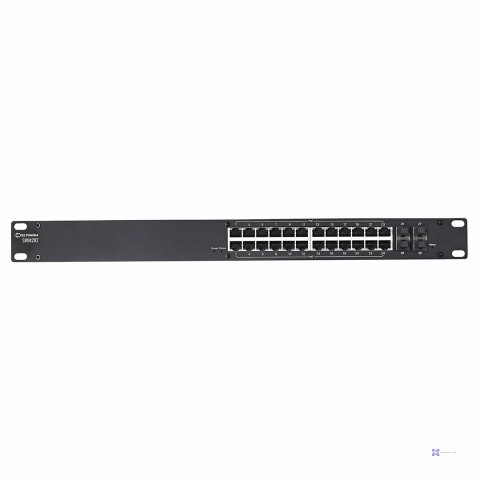 Switch Teltonika SWM282 24p Zarządzany L2+ Gigabit Ethernet (10/100/1000) Obsługa PoE Czarny (OUTLET)