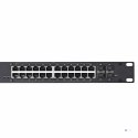 Switch Teltonika SWM282 24p Zarządzany L2+ Gigabit Ethernet (10/100/1000) Obsługa PoE Czarny (OUTLET)