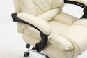 Activejet Fotel biurowy YK7416 beżowy (OUTLET)