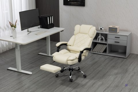 Activejet Fotel biurowy YK7416 beżowy (OUTLET)