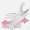Fotel obrotowy Junior 4.3 Pink-Grey