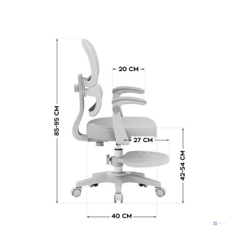 Fotel obrotowy Junior 4.4 Grey