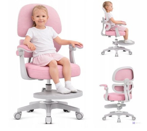 Fotel obrotowy Junior 4.4 Pink