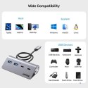 UNITEK HUB ALUMINIOWY USB-A/C 2X USBA 2X USBC 5GBP