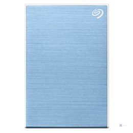 Dysk zewnętrzny Seagate 5TB One Touch Portable External HDD USB3.2 Gen1-Light Blue