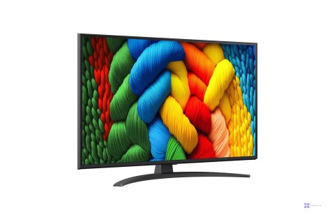 Telewizor LG NanoCell 43NANO81A6A 43'' 4K Ultra HD WebOS Dolby Digital DVB-T2 Czarny
