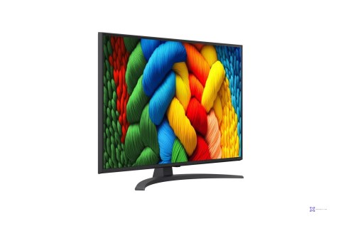 Telewizor LG NanoCell 43NANO81A6A 43'' 4K Ultra HD WebOS Dolby Digital DVB-T2 Czarny