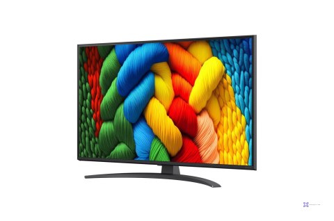 Telewizor LG NanoCell 43NANO81A6A 43'' 4K Ultra HD WebOS Dolby Digital DVB-T2 Czarny