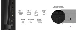 Telewizor TCL 65P69K LED 65'' 4K Ultra HD Google TV Dolby Atmos DVB-T2 Czarny (OUTLET)
