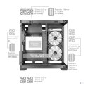 TACENS MARS MC-VIEW3 3xARGB USB-C mATX- obudowa/cases