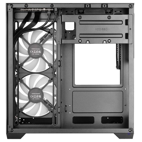 TACENS MARS MC-VIEW3 3xARGB USB-C mATX- obudowa/cases