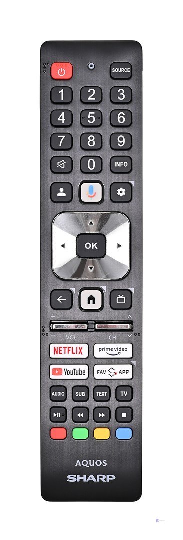 Telewizor SHARP 50HR7265E QLED 50" 4K Ultra HD Google TV Dolby Digital Plus DVB-T2 Czarny