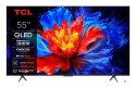 Telewizor TCL 55P8K QLED 55" 4K Ultra HD 120Hz Google TV Dolby Atmos Metaliczny (OUTLET)