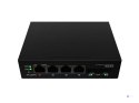 LANBERG SWITCH LIGHT INDUSTRIAL POE 1XBT 3XAT 2XSFP DIN NIEZARZĄDZALNY GIGABIT ETHERNET