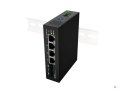 LANBERG SWITCH LIGHT INDUSTRIAL POE 1XBT 3XAT 2XSFP DIN NIEZARZĄDZALNY GIGABIT ETHERNET
