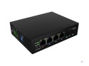 LANBERG SWITCH LIGHT INDUSTRIAL POE 1XBT 3XAT 2XSFP DIN NIEZARZĄDZALNY GIGABIT ETHERNET