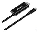 UNITEK KABEL USB-C - HDMI 4K60HZ Z PORTEM PD 100W M/M