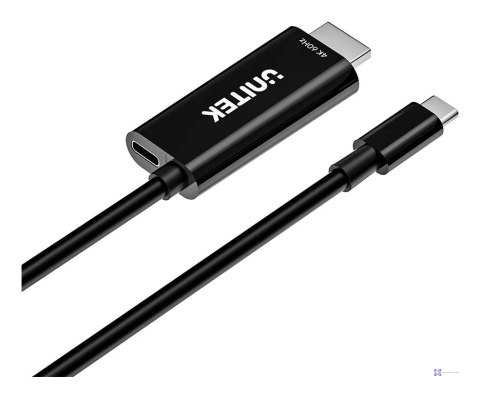 UNITEK KABEL USB-C - HDMI 4K60HZ Z PORTEM PD 100W M/M