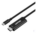 UNITEK KABEL USB-C - HDMI 4K60HZ Z PORTEM PD 100W M/M