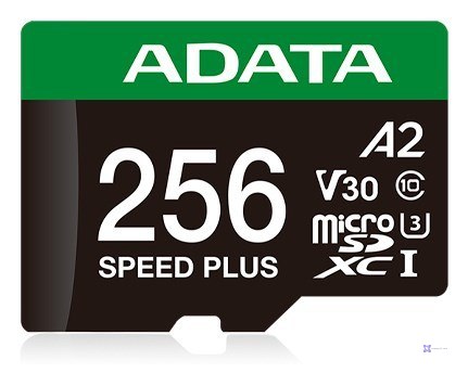 ADATA Speed Plus MicroSDXC 256 GB Class 3 UHS-I/U3 A2 V30