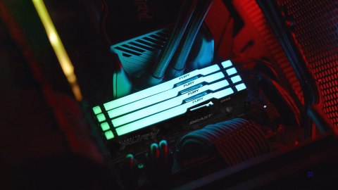 KINGSTON DDR5 64GB 6000MT/s CL36 DIMM KITx2 FURY Beast RGB
