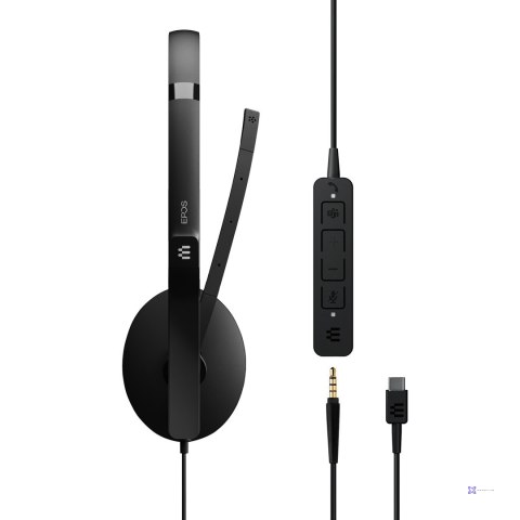 Słuchawki nauszne przewodowe EPOS ADAPT 165T USB-C II