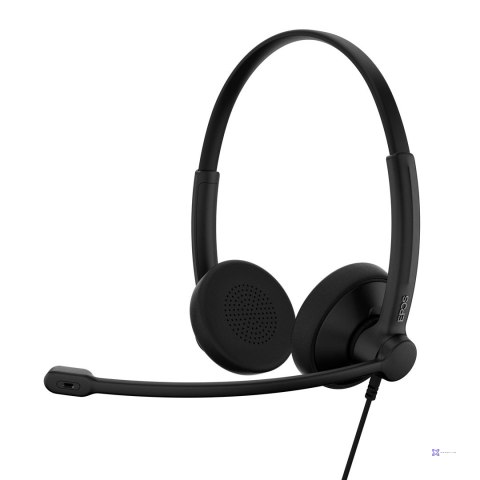 Słuchawki nauszne przewodowe EPOS IMPACT 100 MS Stereo USB-C + USB-A