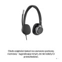 Słuchawki przewodowe HP Poly Mission 625 Stereo USB Wired Headset