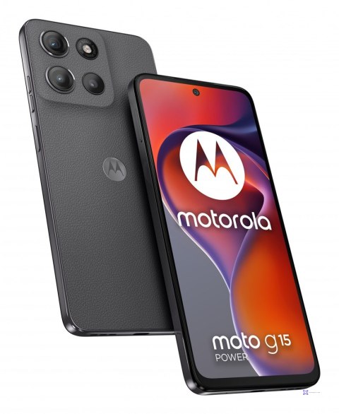 Smartfon Motorola Moto G15 Power 8/256GB Gravity Grey (OUTLET)
