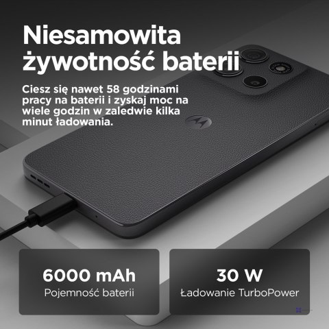 Smartfon Motorola Moto G15 Power 8/256GB Gravity Grey (OUTLET)
