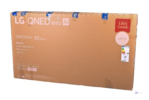 Telewizor LG 65QNED93A6A QNED EVO 65'' 4K Ultra HD 144 Hz WebOS Dolby Atmos Czarny (OUTLET)
