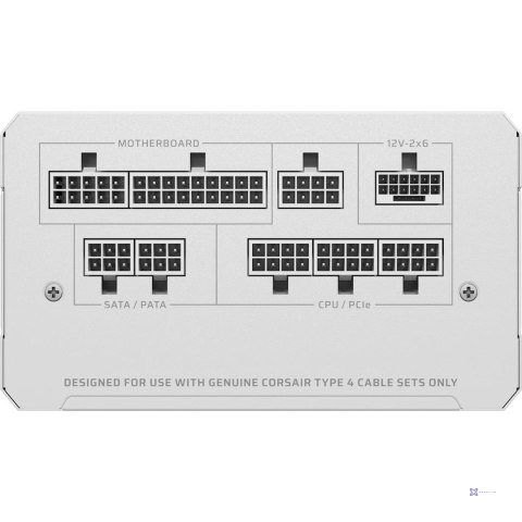 Zasilacz Corsair RM1000e 2025 White 1000W ATX 3.1 (OUTLET)