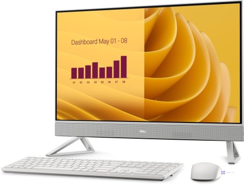 Dell 27 AiO EC27250 i5-1334U 27.0"FHD Matt 16GB DDR5 SSD512 Iris Xe Graphics Cam 5MP WLAN+BT Backlit Kb W11Pro 3Y ProSupport