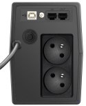 POWER WALKER UPS LINE-IN VI 600 SCL FR (2X PL 230V, RJ11/45 IN/OUT, USB, LCD)