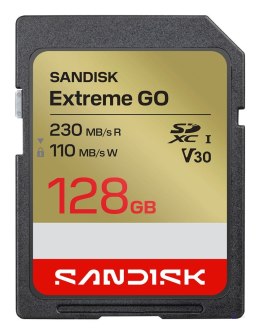 Sandisk Extreme Go SD UHS-I 128GB SD 230MB/s(R) / 110MB/s(W)