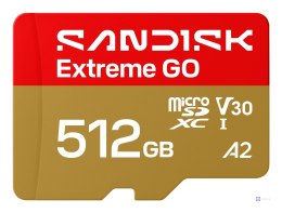 Sandisk Extreme Go microSD UHS-I 512GB MicroSD 240MB/s(R) / 160MB/s(W)