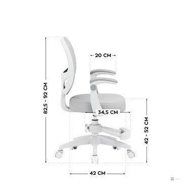 Fotel obrotowy Junior 3.1 Grey