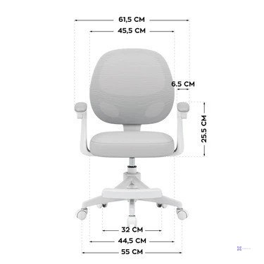 Fotel obrotowy Junior 3.1 Grey