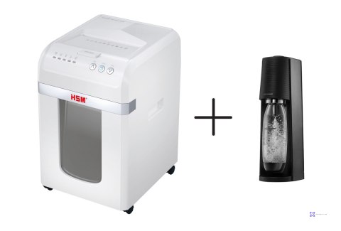 HSM Shredstar Autofeed X300, 30L, P4, 4x12 mm + dodajemy SodaStream saturator Terra Czarny+butelka 1L+CO2 za 1zł