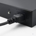 Qoltec Przełącznik sieciowy SWITCH Gigabit Ethernet | 24x RJ45 | 2x SFP | 1000 Mb/s (OUTLET)