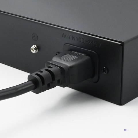 Qoltec Przełącznik sieciowy SWITCH Gigabit Ethernet | 24x RJ45 | 2x SFP | 1000 Mb/s (OUTLET)