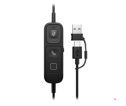 Słuchawki przewodowe HP Poly Mission 825 Stereo USB Wired Headset