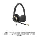 Słuchawki przewodowe HP Poly Mission 825 Stereo USB Wired Headset